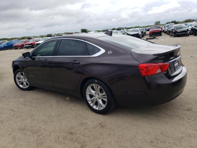 2G1125S33F9249273 - 2015 CHEVROLET IMPALA LT BURGUNDY photo 2