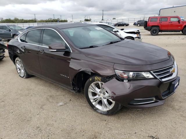 2G1125S33F9249273 - 2015 CHEVROLET IMPALA LT BURGUNDY photo 4