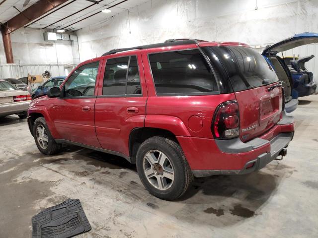 1GNDT13S252295150 - 2005 CHEVROLET TRAILBLAZE LS BURGUNDY photo 2