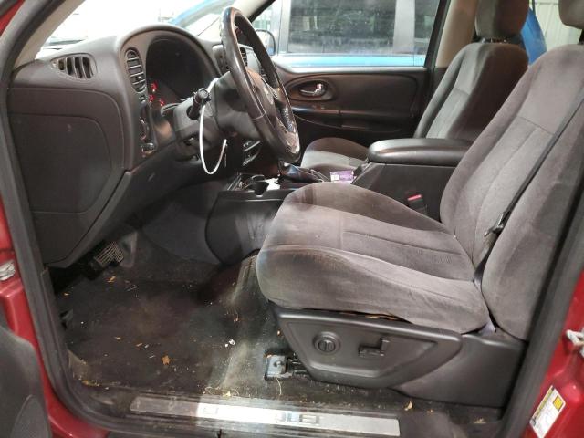 1GNDT13S252295150 - 2005 CHEVROLET TRAILBLAZE LS BURGUNDY photo 7