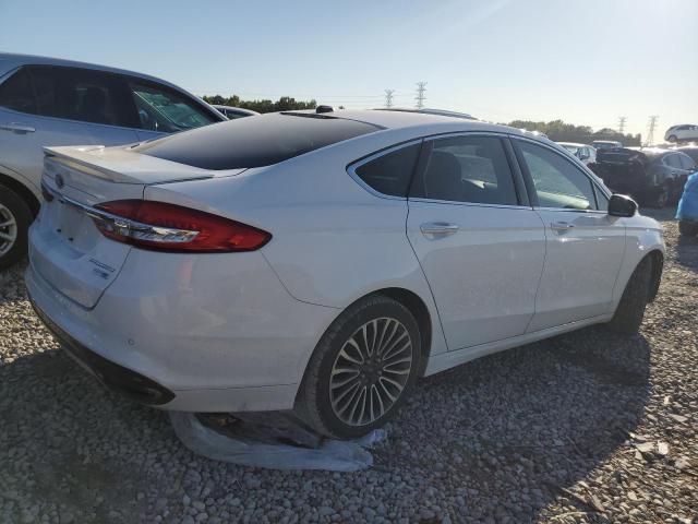 3FA6P0D93JR197123 - 2018 FORD FUSION TITANIUM/PLATINUM WHITE photo 3