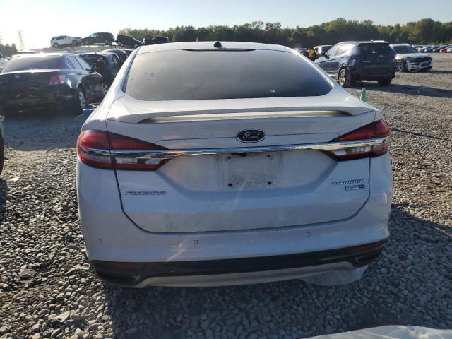 3FA6P0D93JR197123 - 2018 FORD FUSION TITANIUM/PLATINUM WHITE photo 6