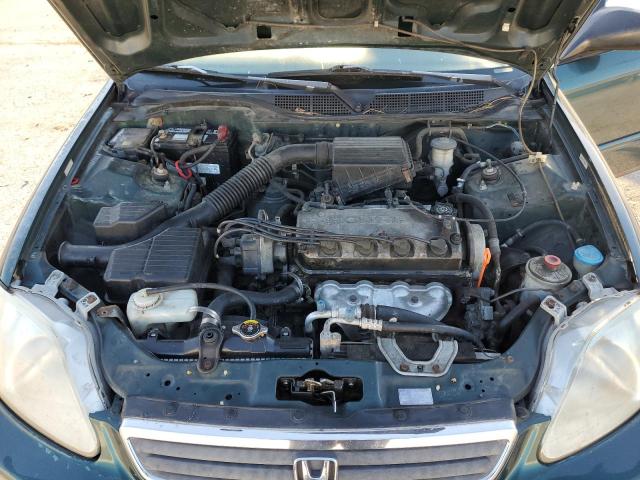 2HGEJ6611XH595146 - 1999 HONDA CIVIC BASE GREEN photo 11