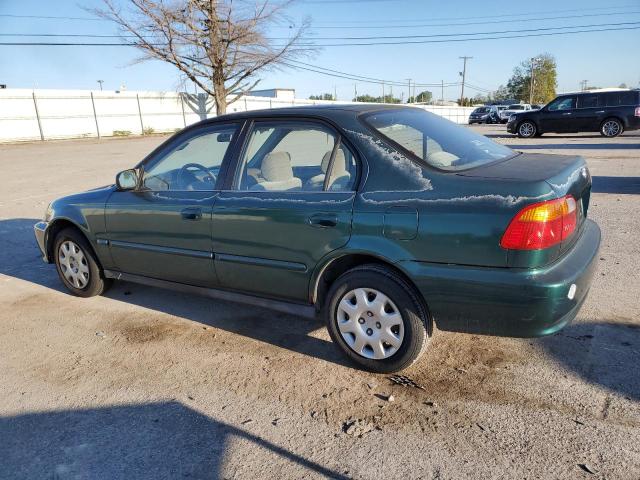 2HGEJ6611XH595146 - 1999 HONDA CIVIC BASE GREEN photo 2