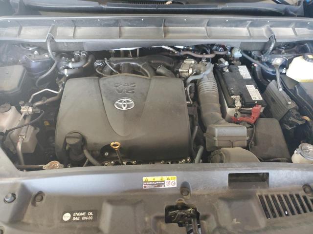 5TDHZRBH3NS204246 - 2022 TOYOTA HIGHLANDER XLE BLUE photo 12