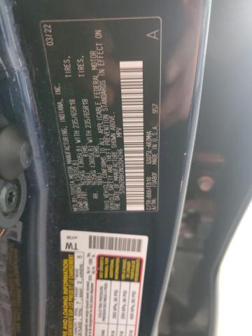 5TDHZRBH3NS204246 - 2022 TOYOTA HIGHLANDER XLE BLUE photo 14