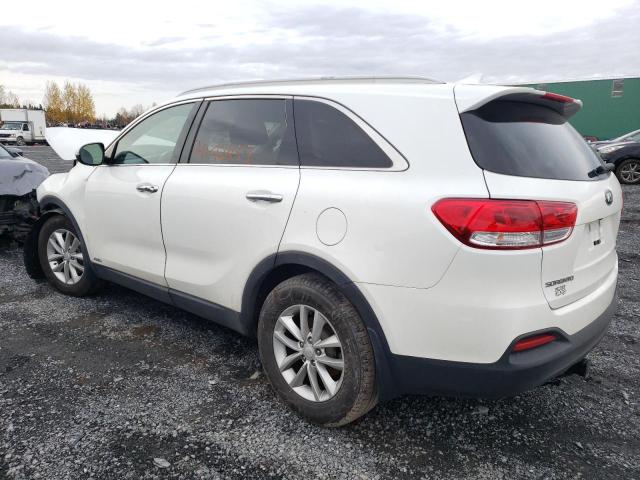 5XYPGDA15JG352446 - 2018 KIA SORENTO LX WHITE photo 2