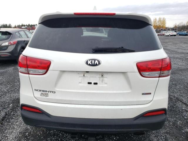 5XYPGDA15JG352446 - 2018 KIA SORENTO LX WHITE photo 6