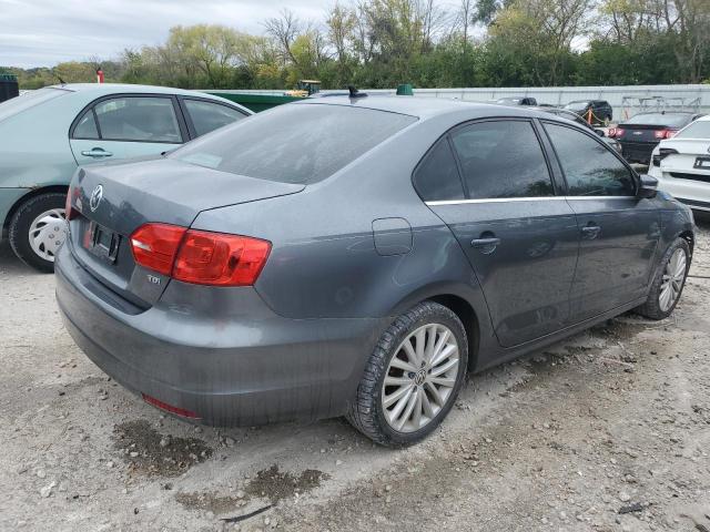 3VWLL7AJ2EM323357 - 2014 VOLKSWAGEN JETTA TDI GRAY photo 3