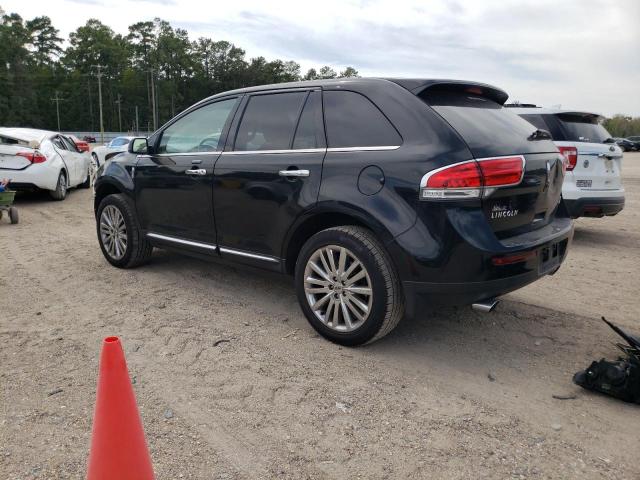 2LMDJ6JK1DBL08638 - 2013 LINCOLN MKX BLACK photo 2