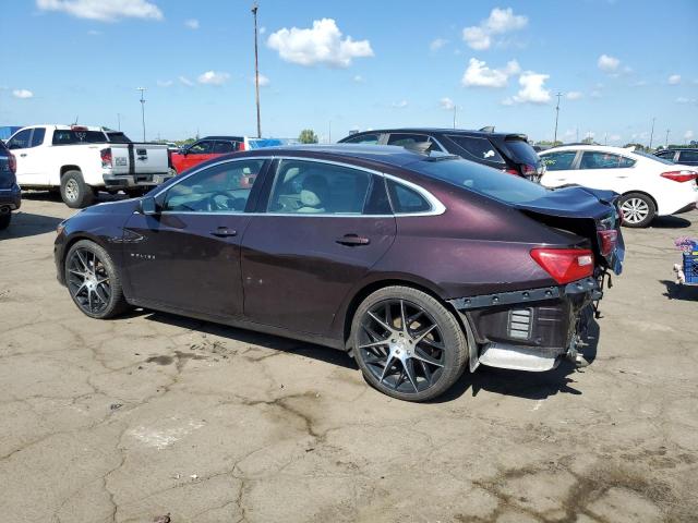 1G1ZC5ST2LF107483 - 2020 CHEVROLET MALIBU LS MAROON photo 2