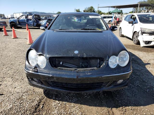 WDBTJ56J66F196392 - 2006 MERCEDES-BENZ CLK 350 BLACK photo 5