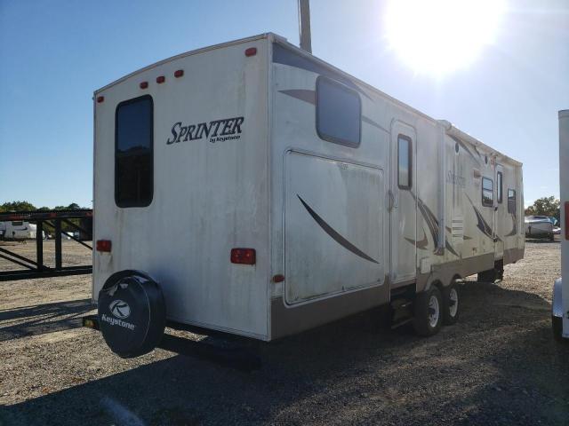 4YDT31121A1533784 - 2010 KEYSTONE SPRINTER WHITE photo 4