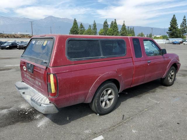 1N6DD26S42C306868 - 2002 NISSAN FRONTIER KING CAB XE BURGUNDY photo 3
