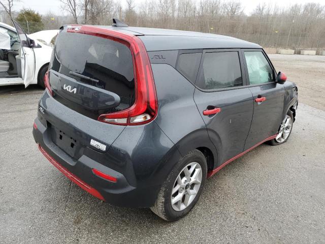 KNDJ23AU8N7821427 - 2022 KIA SOUL LX GRAY photo 3