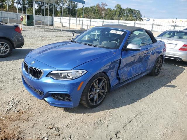 WBA1M1C53FV393104 - 2015 BMW M235I BLUE photo 1