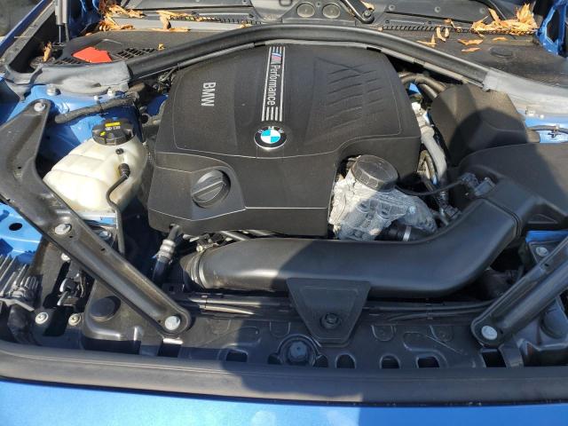 WBA1M1C53FV393104 - 2015 BMW M235I BLUE photo 11