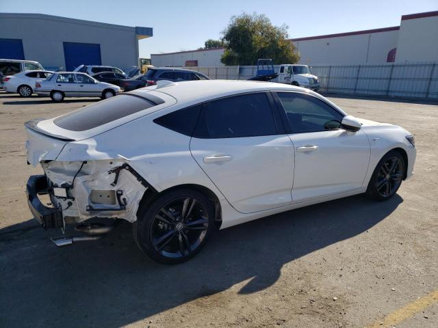 19UDE4H38PA026117 - 2023 ACURA INTEGRA A-SPEC WHITE photo 3