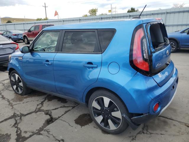 KNDJP3A52K7658683 - 2019 KIA SOUL + BLUE photo 2