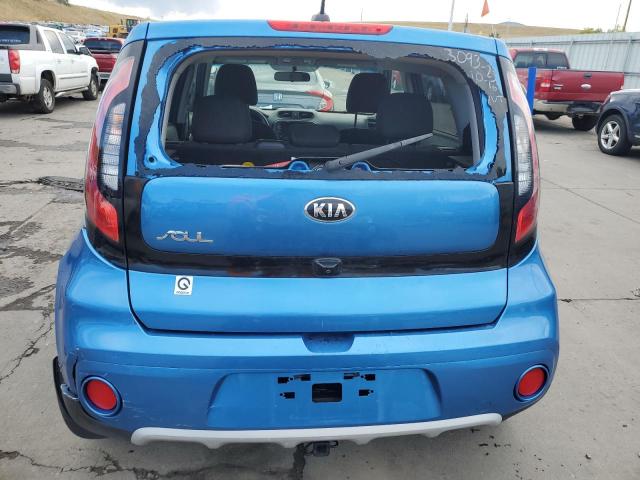 KNDJP3A52K7658683 - 2019 KIA SOUL + BLUE photo 6