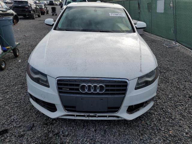 WAUBFAFL8CA119991 - 2012 AUDI A4 PREMIUM WHITE photo 5