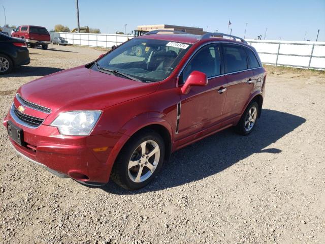 3GNAL3EK3DS617261 - 2013 CHEVROLET CAPTIVA LT RED photo 1