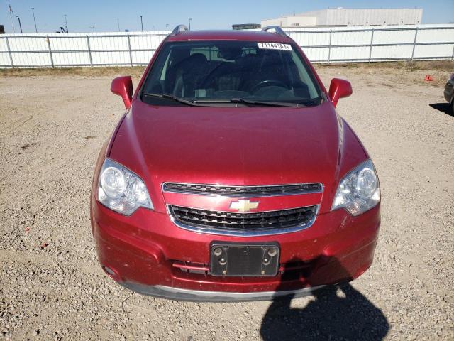 3GNAL3EK3DS617261 - 2013 CHEVROLET CAPTIVA LT RED photo 5