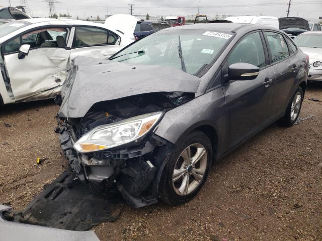 1FADP3F24EL353991 - 2014 FORD FOCUS SE GRAY photo 1