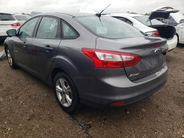 1FADP3F24EL353991 - 2014 FORD FOCUS SE GRAY photo 2