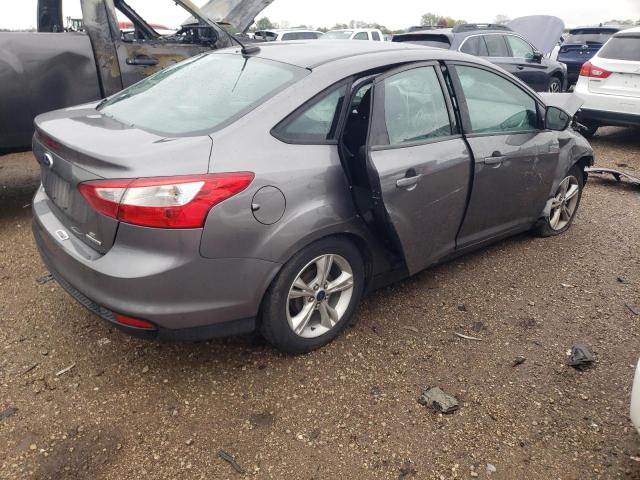 1FADP3F24EL353991 - 2014 FORD FOCUS SE GRAY photo 3