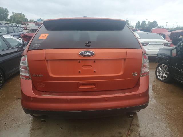 2FMDK48C18BA06672 - 2008 FORD EDGE SEL ORANGE photo 6