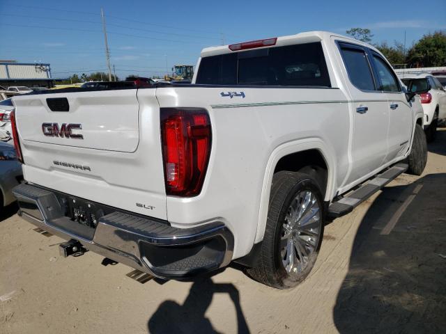 3GTU9DED2NG143450 - 2022 GMC SIERRA LIM K1500 SLT WHITE photo 4