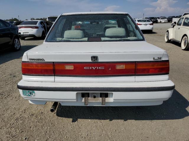 1HGED3659LL026051 - 1990 HONDA CIVIC LX Weiß Foto 6