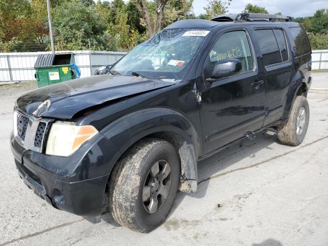 5N1AR18W87C633472 - 2007 NISSAN PATHFINDER LE 黑色 照片 1