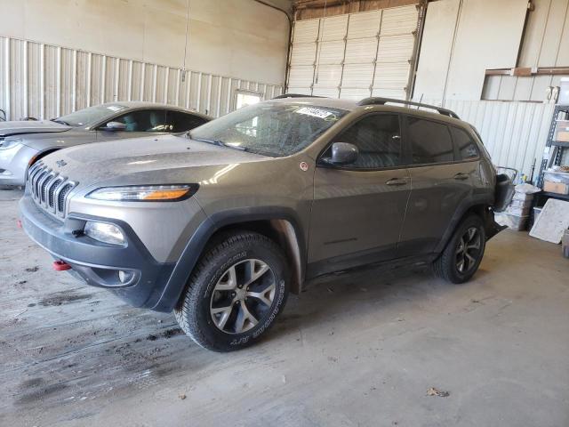 1C4PJMBS4HW567404 - 2017 JEEP CHEROKEE TRAILHAWK GRAY photo 1