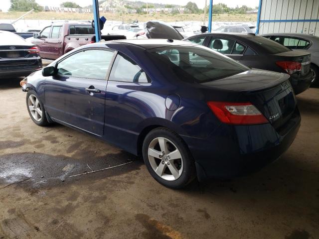 2HGFG12968H539643 - 2008 HONDA CIVIC EXL BLUE photo 2