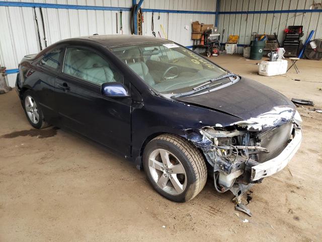 2HGFG12968H539643 - 2008 HONDA CIVIC EXL BLUE photo 4