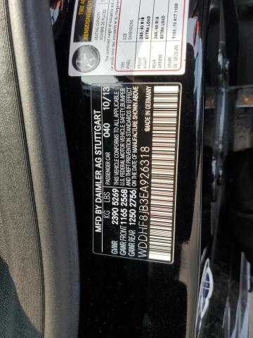 WDDHF8JB3EA926318 - 2014 MERCEDES-BENZ E 350 4MATIC BLACK photo 13