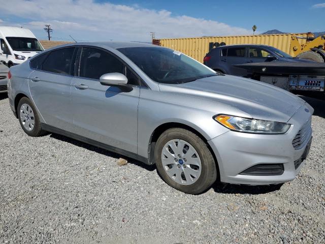 3FA6P0G78DR208924 - 2013 FORD FUSION S SILVER photo 4