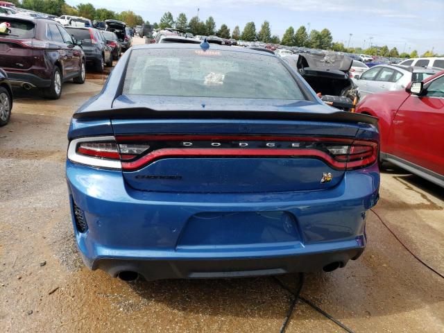 2C3CDXGJ5MH522802 - 2021 DODGE CHARGER SCAT PACK BLUE photo 6