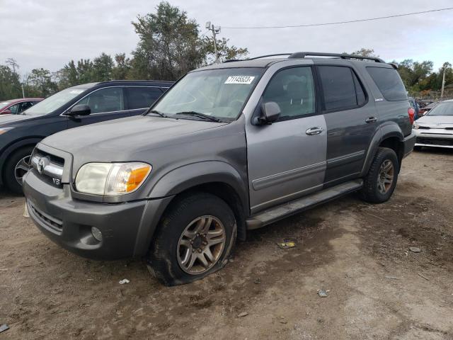 5TDBT48A05S253375 - 2005 TOYOTA SEQUOIA LIMITED GRAY photo 1