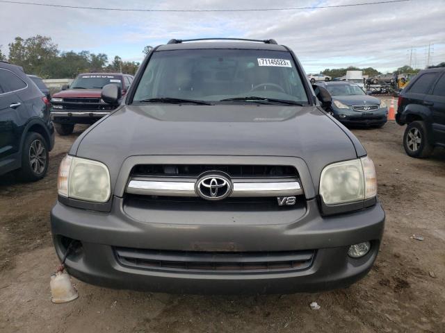 5TDBT48A05S253375 - 2005 TOYOTA SEQUOIA LIMITED GRAY photo 5