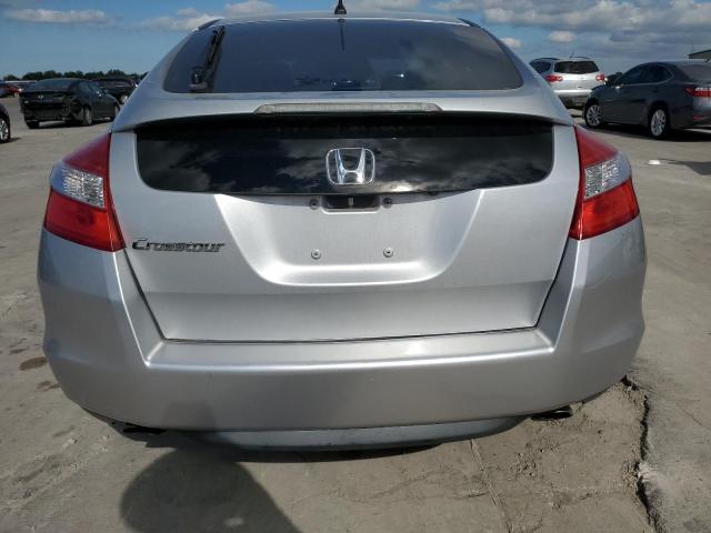 5J6TF3H33CL007095 - 2012 HONDA CROSSTOUR EX SILVER photo 6