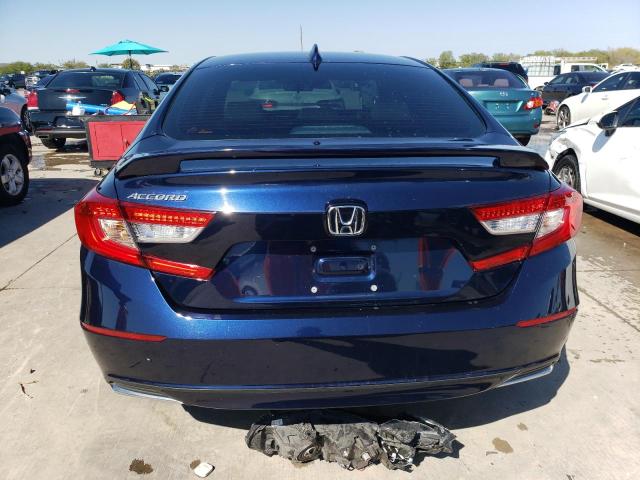 1HGCV1F16KA091522 - 2019 HONDA ACCORD LX BLUE photo 6