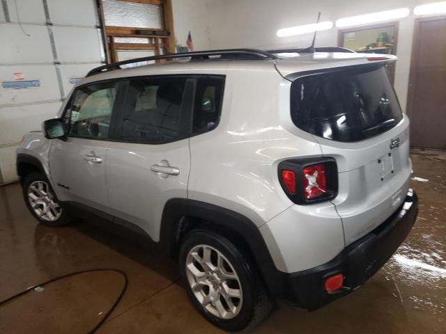 ZACCJABB2JPH61252 - 2018 JEEP RENEGADE LATITUDE SILVER photo 2