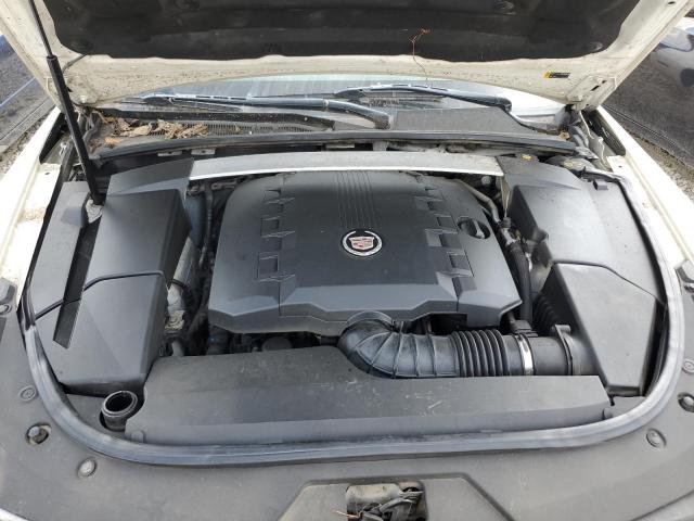 1G6D25ED1B0160284 - 2011 CADILLAC CTS WHITE photo 12