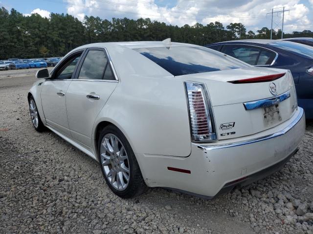 1G6D25ED1B0160284 - 2011 CADILLAC CTS WHITE photo 2