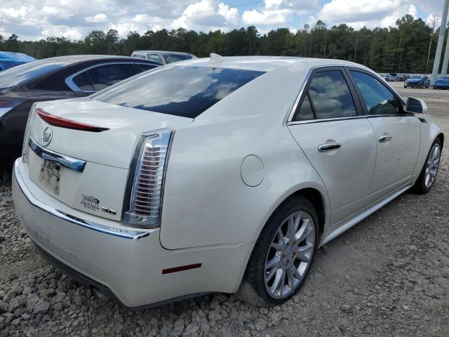 1G6D25ED1B0160284 - 2011 CADILLAC CTS WHITE photo 3