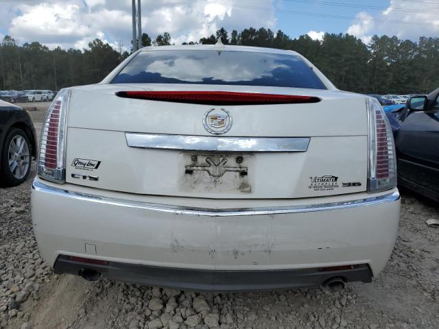 1G6D25ED1B0160284 - 2011 CADILLAC CTS WHITE photo 6