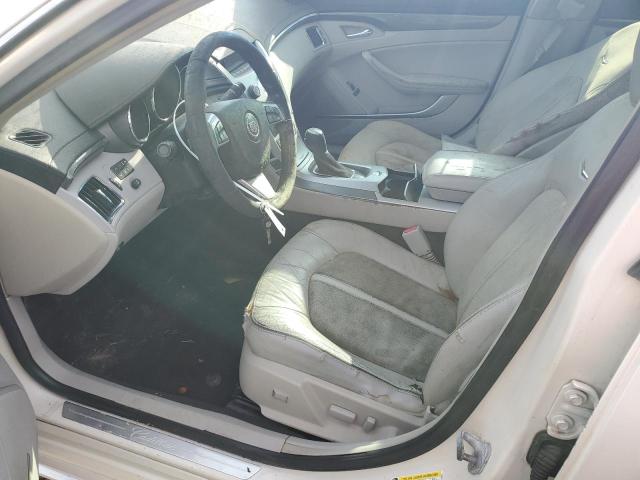 1G6D25ED1B0160284 - 2011 CADILLAC CTS WHITE photo 7